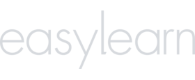 Logo von easylearn in grau