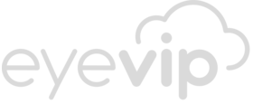 Logo der eyevip in grau