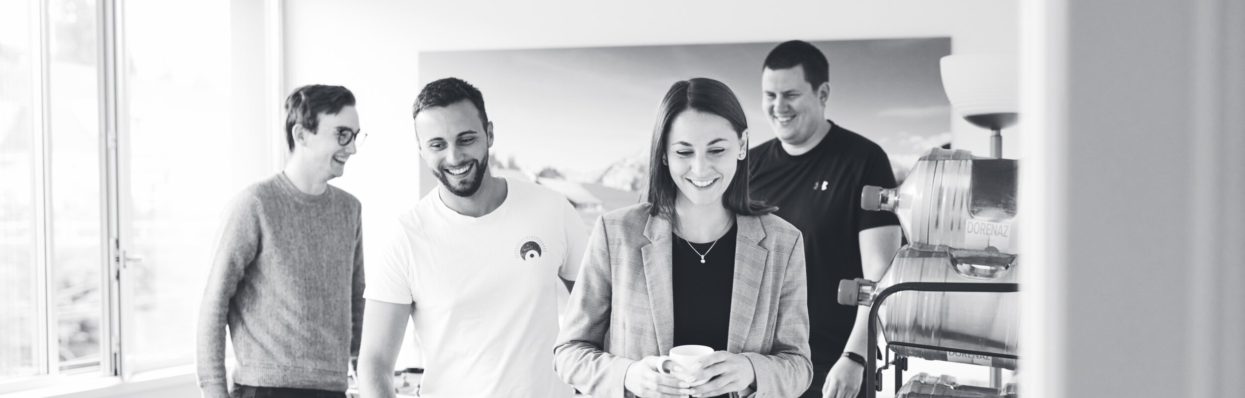 Cyberlink bietet spannende Tätigkeiten, Entwicklungschancen, ein junges motiviertes Team sowie ein modernes Office direkt beim Bahnhof Tiefenbrunnen.